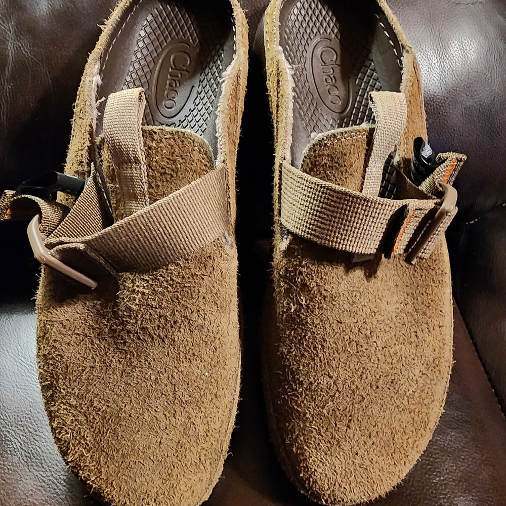 Chaco Brown Suede Slip-On Shoes